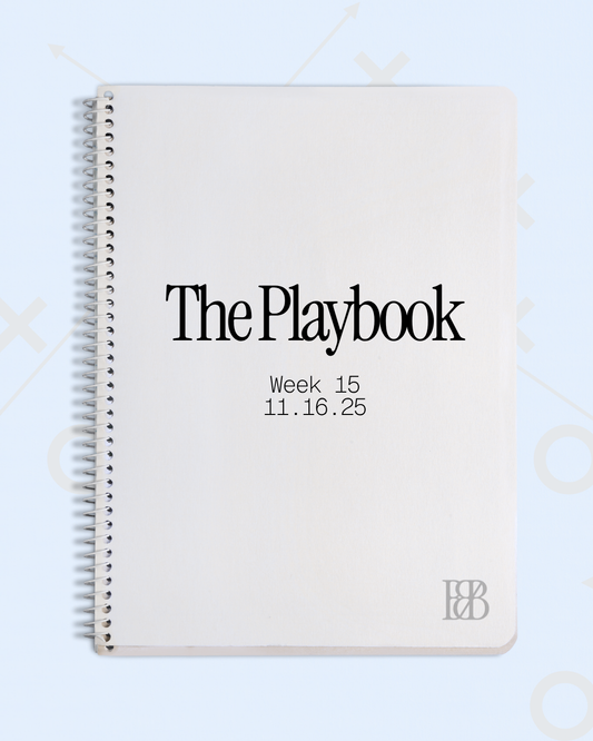 The Playbook Week 15